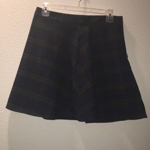 Plaid winter skirt